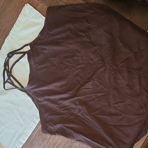 Lane bryant 22/24 tank top high neck, strappy back